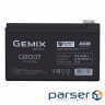 Аккумуляторная батарея GEMIX GB1207-O (12В, 7Ач) (GB1207 orange/blue)