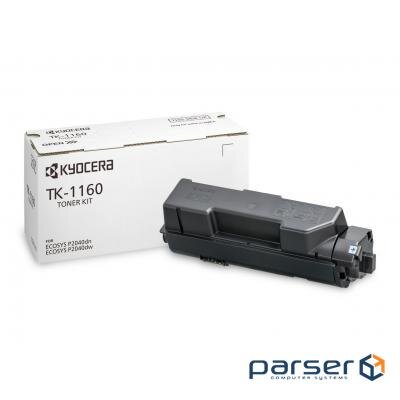 Тонер-картридж Kyocera TK-1160 Black 7,2K P2040dn, P2040idw (1T02RY0NL0)