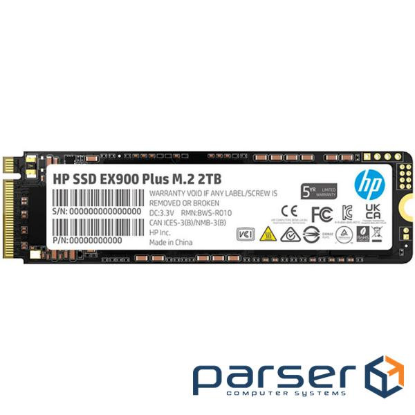 SSD HP EX900 Plus 2TB M.2 NVMe (35M35AA#ABB)