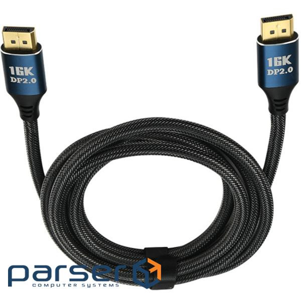 Кабель DisplayPort M-M 1.0м , V2.0, DPLink 16K 60Hz (S1059)