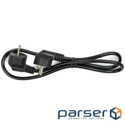 Підовжувач PowerPlant 1м, 3x1.5мм2, 10А (two male plugs) (EX610518)