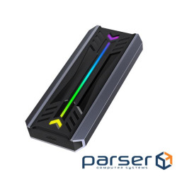 Кишеня Dynamode зовн. для M.2 SSD NVMe/SATA combo ч-з USB3.2 GEN2 Type-C безгвинт. ал (DM-CAD-SSD16)