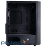 Корпус 1stPlayer FD3-M-BK-4F7 Black без БП