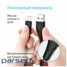 Дата кабель USB 2.0 AM to Lightning 1.0m 3A textured PVC black ColorWay (CW-CBUL094-BK)