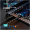Дата кабель USB 2.0 AM to Lightning 1.0m 3A textured PVC black ColorWay (CW-CBUL094-BK)