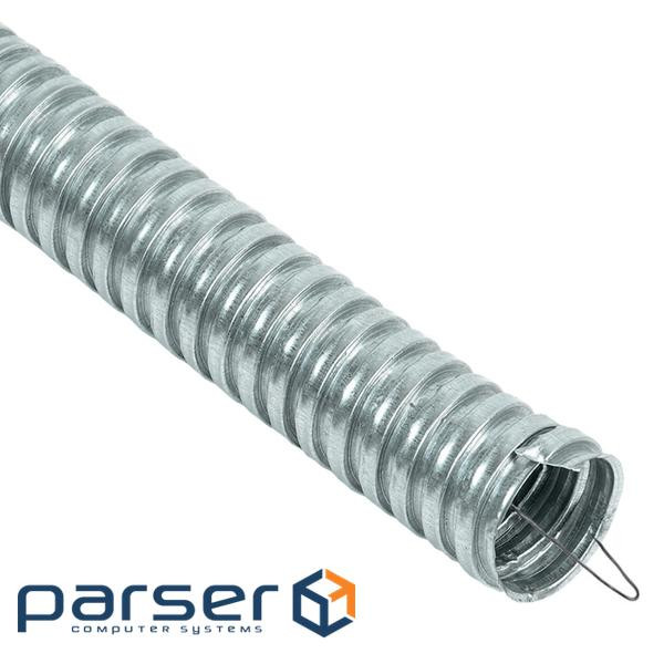 Metal hose, D12 / 10 mm (50 m) galvanized with a broach, EMC (RZ-Ts -10-E)