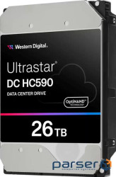 WD HD3.5" SAS3 26TB WUH722626AL5204/512e (Di) (0F59375)