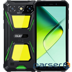 Смартфон Oukitel G5 6" HD+ /4GB/128GB T310 /6300mAh /13+5Мп/ IP69K/Green (G5_GN)