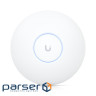 Ubiquiti U7-Pro-Max Ceiling-mounted WiFi 7 AP with 8 spatial streams, 6 GHz support, and a dedicated