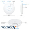 Ubiquiti U7-Pro-Max Ceiling-mounted WiFi 7 AP with 8 spatial streams, 6 GHz support, and a dedicated