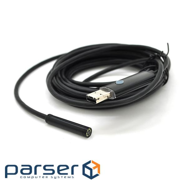 3 in 1 MicroUSB / PC HD ендоскоп, м&apos,який провід, 5м (YT-En-5HW) (YT-En-5HW)