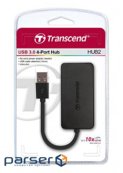 Концентратор  Transcend USB 3.0 HUB 4 ports (TS-HUB2K)