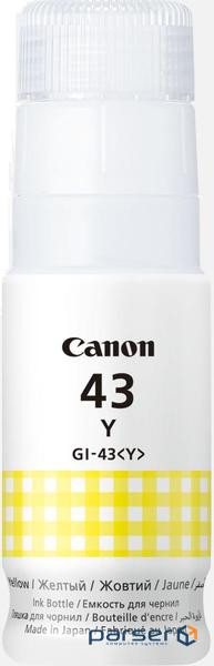 Контейнер з чорнилом Canon GI-43 Yellow (4689C001)
