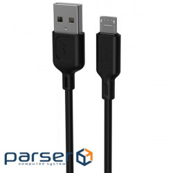 Date cable USB 2.0 AM to Micro 5P 1.2m Fast T-M829 T-Phox (T-M829 Black)