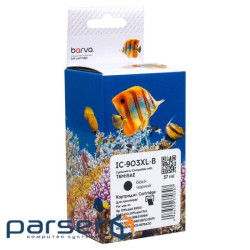 Картридж Barva HP 903XL (T6L99AE/T6M15AE) 825c, black (IC-903XL-B)