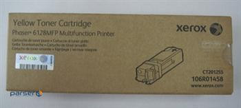 Тонер-картридж Xerox PH6128 Yellow (106R01458)