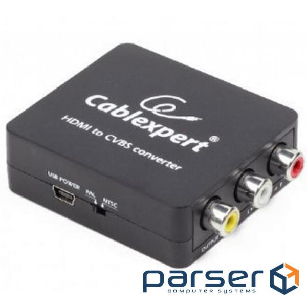 Конвертор HDMI to 3 x RCA Cablexpert (DSC-HDMI-CVBS-001)