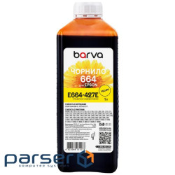 Чорнило Barva Epson 664 1 л, special yellow (E664-427e)