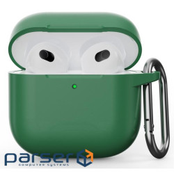 Чохол для навушників Armorstandart Hang Case для Apple AirPods 4 Needle Green (ARM81289)