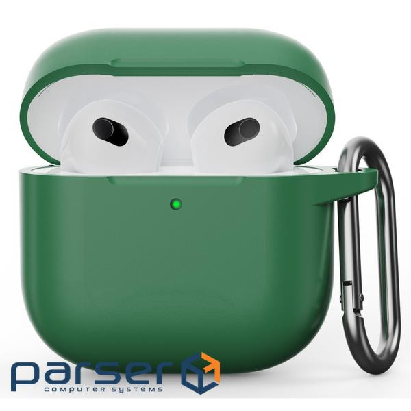 Чохол для навушників Armorstandart Hang Case для Apple AirPods 4 Needle Green (ARM81289)
