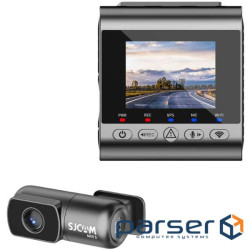 Відеореєстратор SJCAM Dashcam M60S + камера заднього виду, WIFI, 4K, HDR (6972476163401)