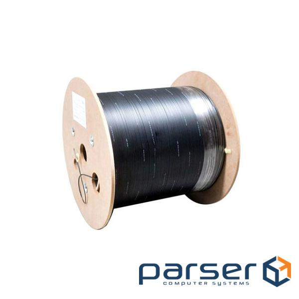 Fiber optic cable PiPo FTTH 1-fiber GJYXCH-1B6a, flat with allowable tensile strength 