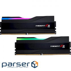 Memory module G.SKILL Trident Z5 RGB Matte Black DDR5 5600MHz 64GB Kit 2x (F5-5600J2834F32GX2-TZ5RK)