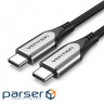Кабель Vention USB Type-C - USB Type-C (M/M), 0.5 м , Black (TAAHD)