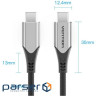 Кабель Vention USB Type-C - USB Type-C (M/M), 0.5 м , Black (TAAHD)