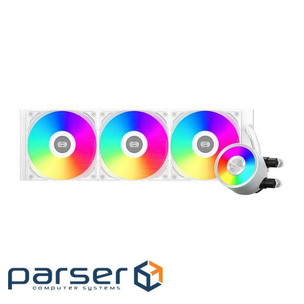 Система рідинного охолодження PcCooler СРО PсCOOLER DA360 PRO ARGB білий (DA360 Pro ARGB Digital WH)