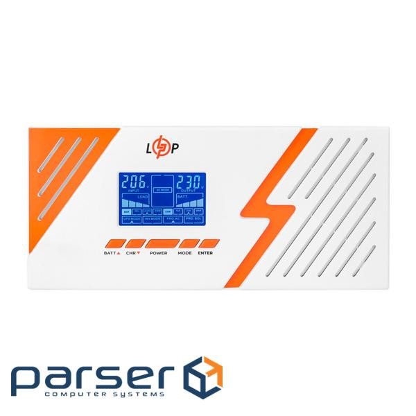ДБЖ з правильною синусоїдою 12V LPM-PSW-1500VA (1050Вт ) White (22755)