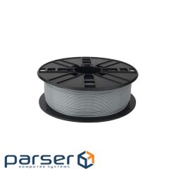 Plastic for 3D printer Gembird PLA, 1.75 mm, grey, 1kg (3DP-PLA1.75-01-GR)
