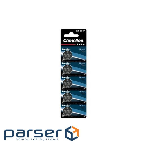 Батарейка Camelion CR 2025 Lithium * 5 (CR2025-BP5)