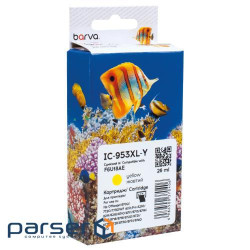 Картридж Barva HP 953XL (F6U14AE/F6U18AE) 1600 c, Yellow (IC-953XL-Y)