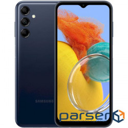 Смартфон Samsung Galaxy M14 SM-M146 4/128GB Dual Sim Dark Blue (SM-M146BDBVSEK), 6.6