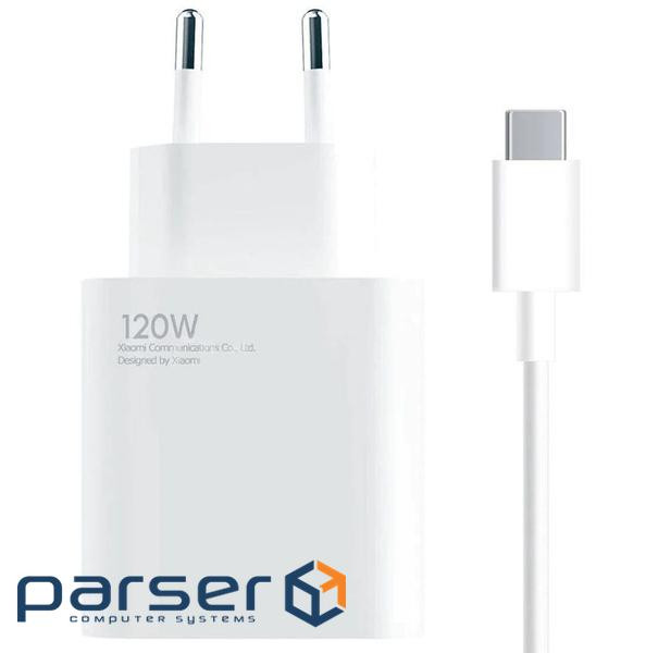 Зарядний пристрій Xiaomi 120WHyperCharge(Type-A)(BHR9462EU)б 