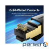 Патч-корд 8м, S/FTP cat 8 RJ-45 black Vention (IKABK)
