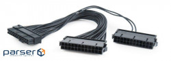 Перехідник MB power connector splitter 24-pin, 0.3m Cablexpert (CC-PSU24-01)