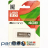 Флешка MIBRAND Stingray 4GB Gray (MI2.0/ST4U5G)