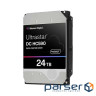Жорсткий диск для сервера WD HDD Server HC590 24TB (3.5, 24TB, 512MB, 7200RPM, SAT (WUH722624ALE6L4)
