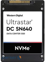 WD 2.5" SSD ULTRASTAR SN640 3.84TB (PCIe/NVMe)(Di) (0TS1929)