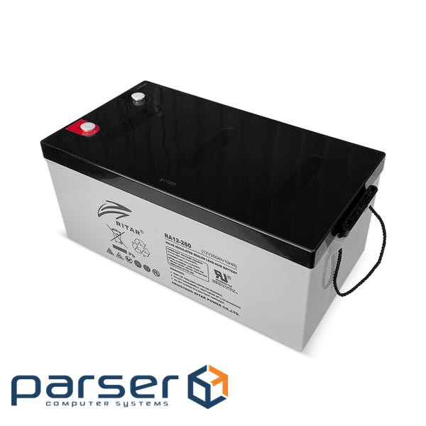 Акумуляторна батарея AGM RITAR RA12-260, Gray Case, 12V 260.0Ah, Q1