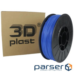 Пластик для 3D-принтера 3Dplast PLA 1.75мм, 0.85кг , black (3DPLA1.75-0.8-BL)