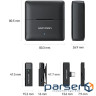 Бездротовий подвійний петличний мікрофон Vention USB-C 2-Pack Wireless Lavalier with Chargin (NCAB0)