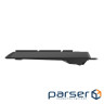 Клавіатура мембранна 2E KS405 104key, USB-A, EN/UK, чорний (2E-KS405UBK UA)