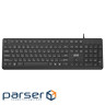 Клавіатура мембранна 2E KS405 104key, USB-A, EN/UK, чорний (2E-KS405UBK UA)