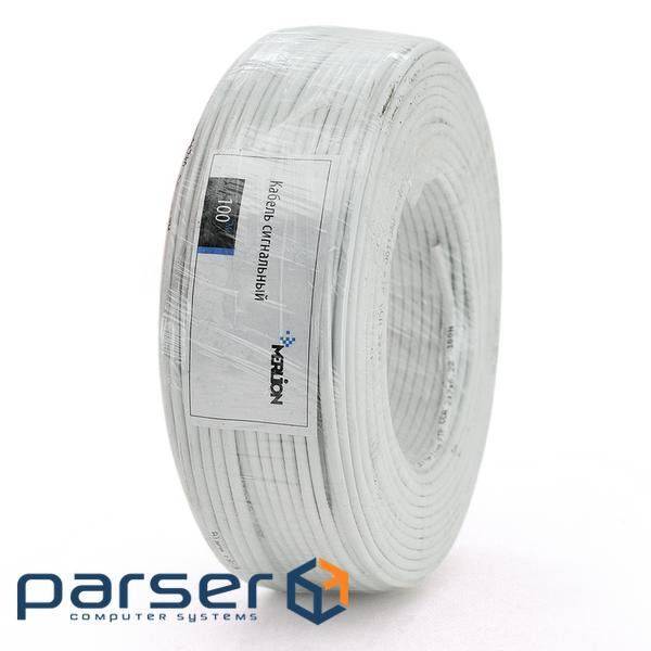 Кабель сигнальний КСВПЕ Merlion ССА 10*7/0,22 екран., бухта 100м , Q6 (05390)