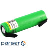 Акумулятор 18650 Li-Ion LiitoKala Lii-VTC5A-N(Nickel), 2600mAh (2500-2600mAh), 3.7V (2.75-4.2V), Gre