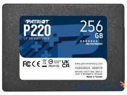 SSD PATRIOT P220 256GB 2.5" SATA (P220S256G25)