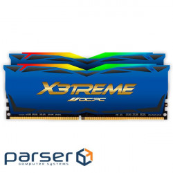 Модуль пам'яті OCPC X3 RGB Blue Label DDR4 3600MHz 16GB Kit 2x8GB (MMX3A2K16GD436C18BU)